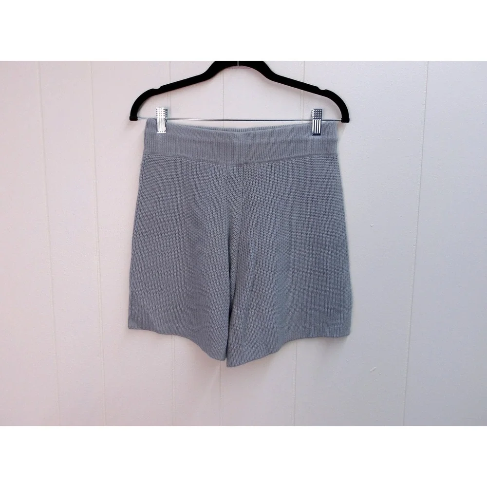 Rachel‎ Parcell Pull On Sweater Knit Shorts, Women's Medium, Harbor Mist/ #9186
